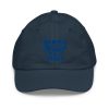 Royal Embroidered Brand Logo Baseball Cap | Youth Classic