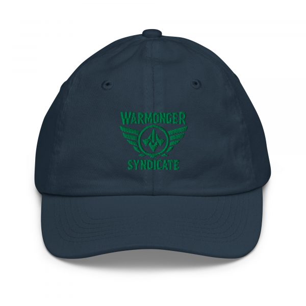 Kelly Green Embroidered Brand Logo Baseball Cap | Youth Classic