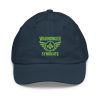 Kiwi Green Embroidered Brand Logo Baseball Cap | Youth Classic