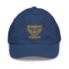 Old Gold Embroidered Brand Logo Baseball Cap | Youth Classic