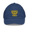 Gold Embroidered Brand Logo Baseball Cap | Youth Classic