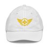 Gold Embroidered Logo Baseball Cap | Youth Classic