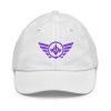 Purple Embroidered Logo Baseball Cap | Youth Classic