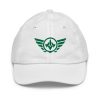 Kelly Green Embroidered Logo Baseball Cap | Youth Classic