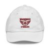 Maroon Embroidered Brand Logo Baseball Cap | Youth Classic