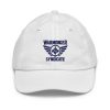 Navy Embroidered Brand Logo Baseball Cap | Youth Classic