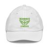 Kiwi Green Embroidered Brand Logo Baseball Cap | Youth Classic