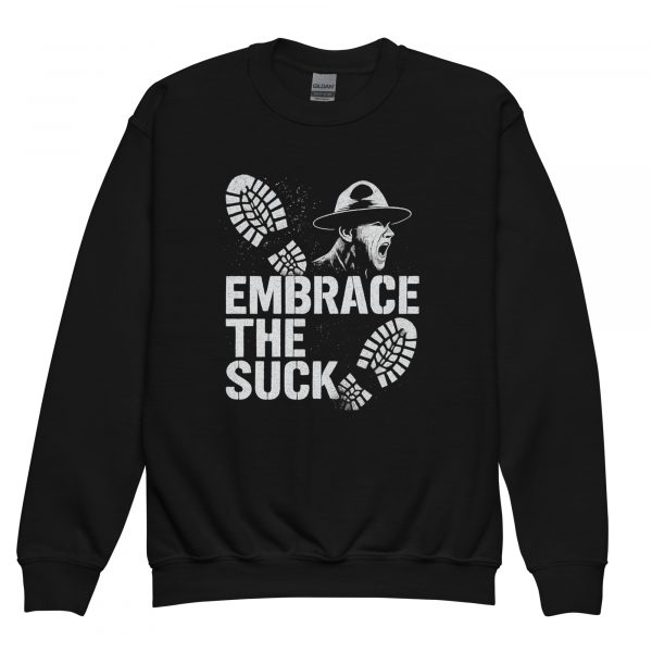 Embrace The Suck Crewneck | Youth Classic | XS-XL