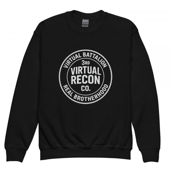 Virtual Battalion Real Brotherhood Crewneck | Youth Classic | XS-XL