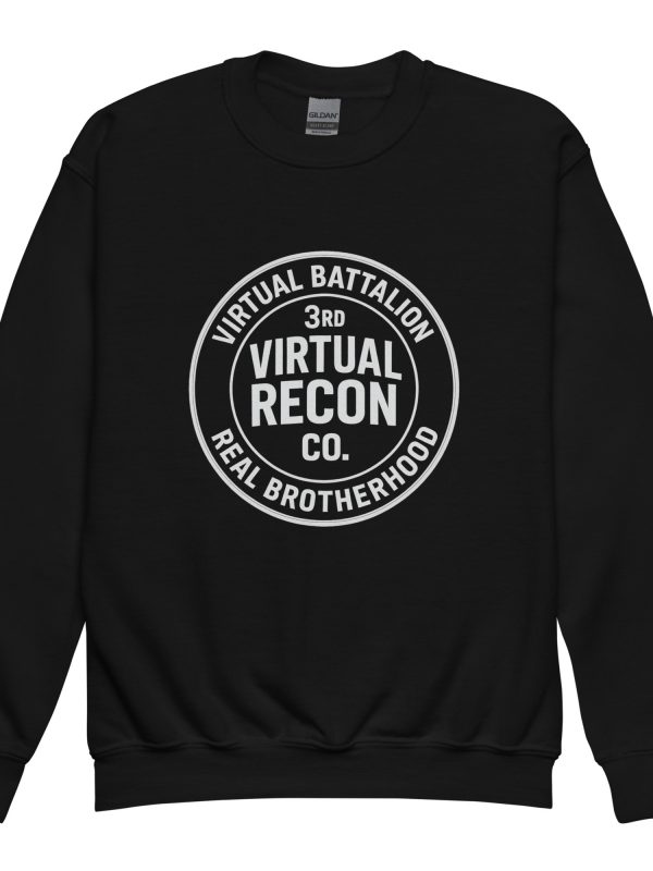 Virtual Battalion Real Brotherhood Crewneck | Youth Classic | XS-XL