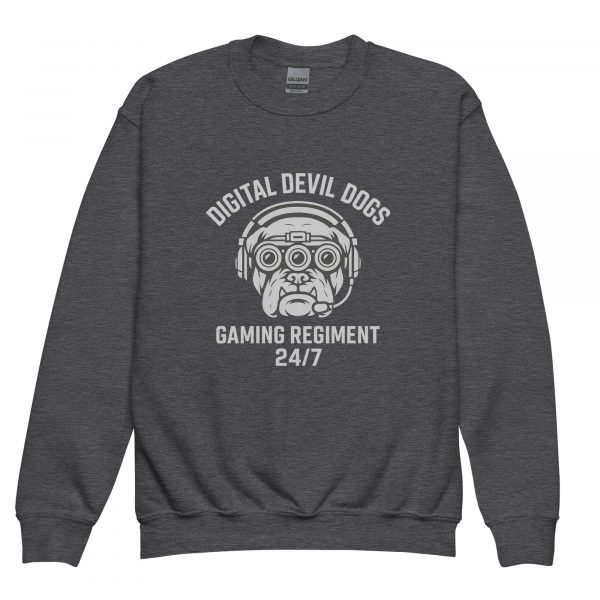 Digital Devil Dogs Crewneck | Youth Classic | XS-XL