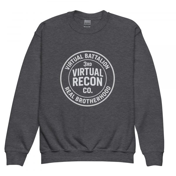 Virtual Battalion Real Brotherhood Crewneck | Youth Classic | XS-XL