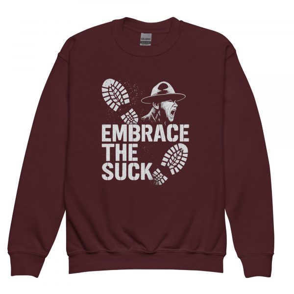 Embrace The Suck Crewneck | Youth Classic | XS-XL