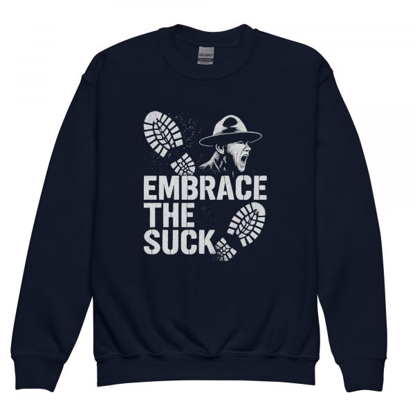 Embrace The Suck Crewneck | Youth Classic | XS-XL