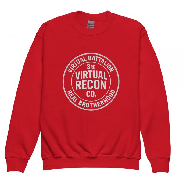 Virtual Battalion Real Brotherhood Crewneck | Youth Classic | XS-XL