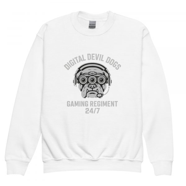 Digital Devil Dogs Crewneck | Youth Classic | XS-XL