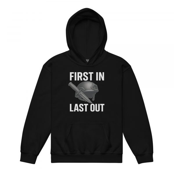 First In Last Out Hoodie | Youth Classic | XS-XL