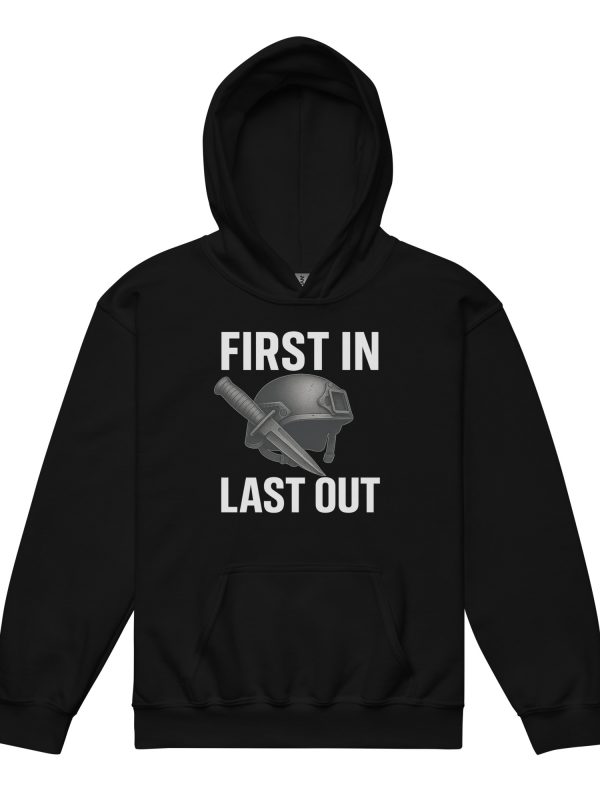First In Last Out Hoodie | Youth Classic | XS-XL