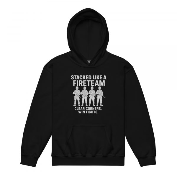 Stacked Like A Fireteam Hoodie | Youth Classic | XS-XL