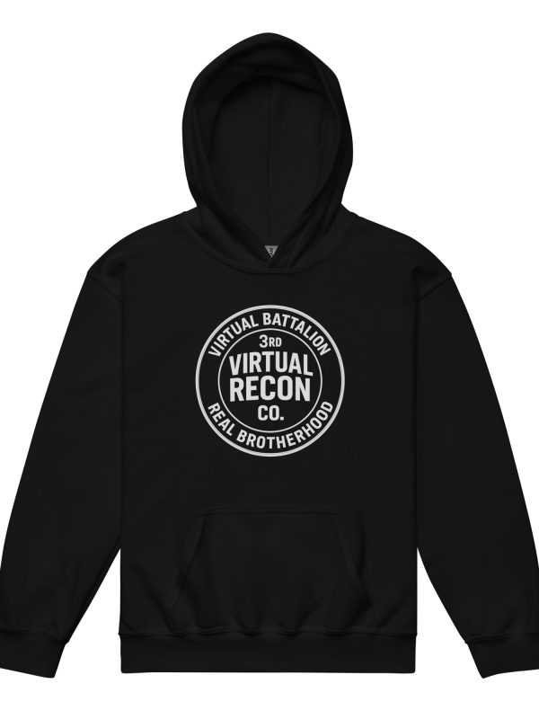 youth-heavy-blend-hoodie-black-front-68bba7c7d37fb.jpg Virtual Battalion Real Brotherhood Hoodie | Youth Classic | XS-XL