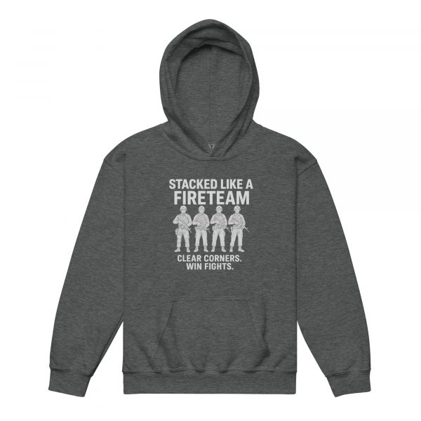 Stacked Like A Fireteam Hoodie | Youth Classic | XS-XL