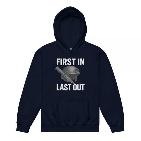 First In Last Out Hoodie | Youth Classic | XS-XL