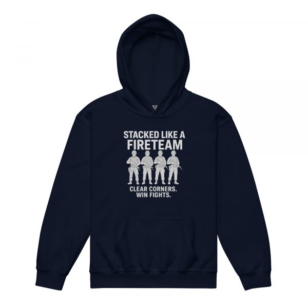 Stacked Like A Fireteam Hoodie | Youth Classic | XS-XL