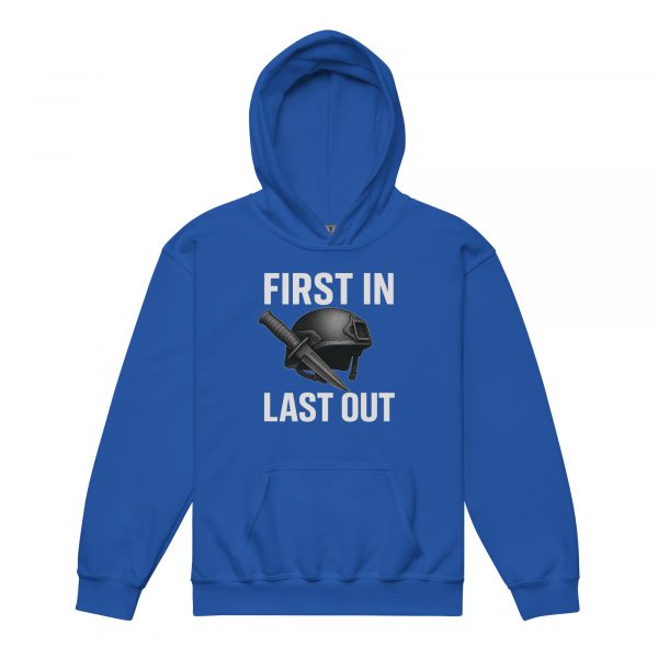 First In Last Out Hoodie | Youth Classic | XS-XL