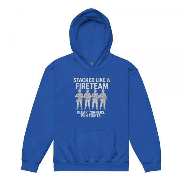 Stacked Like A Fireteam Hoodie | Youth Classic | XS-XL