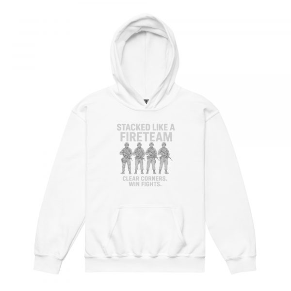 Stacked Like A Fireteam Hoodie | Youth Classic | XS-XL
