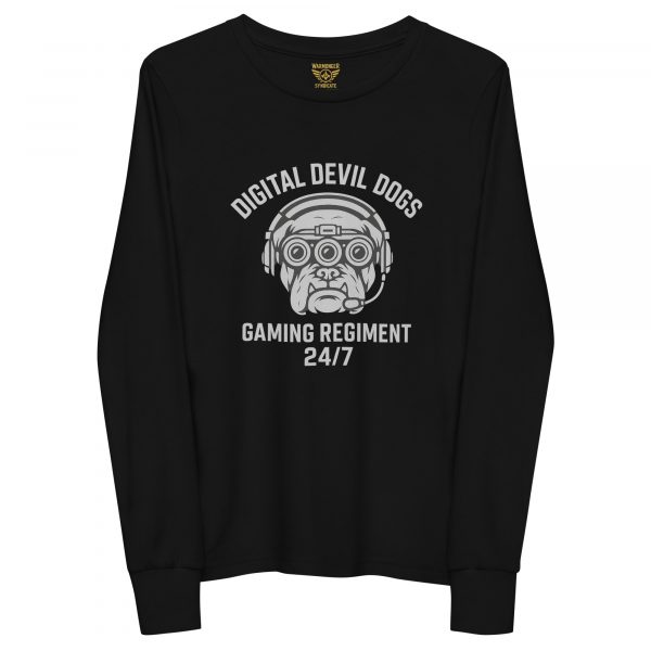 Digital Devil Dogs Long Sleeve | Youth Premium | S-L