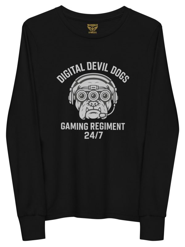 Digital Devil Dogs Long Sleeve | Youth Premium | S-L