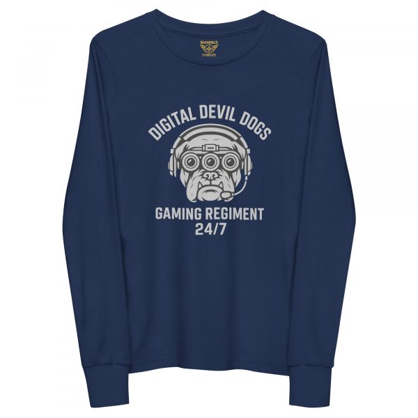 Digital Devil Dogs Long Sleeve | Youth Premium | S-L