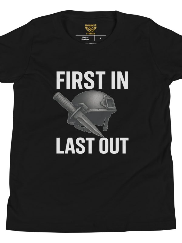 First In First Out Tee | Youth Premium | S-XL