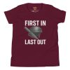 youth-staple-tee-maroon-front-68bb822f2b735.jpg First In First Out Tee | Youth Premium | S-XL