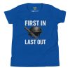 youth-staple-tee-true-royal-front-68bb822f2de84.jpg First In First Out Tee | Youth Premium | S-XL