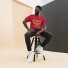 unisex-classic-tee-cardinal-front-6a5450963393c.jpg WMS Brand T-Shirt | Gold | Classic