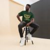 unisex-classic-tee-forest-green-front-6a54509633ff5.jpg WMS Brand T-Shirt | Gold | Classic