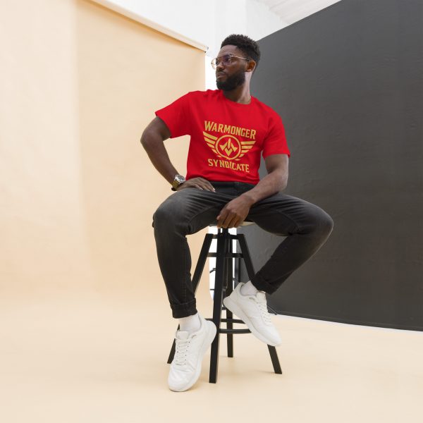 unisex-classic-tee-red-front-6a54509633e30.jpg WMS Brand T-Shirt | Gold | Classic