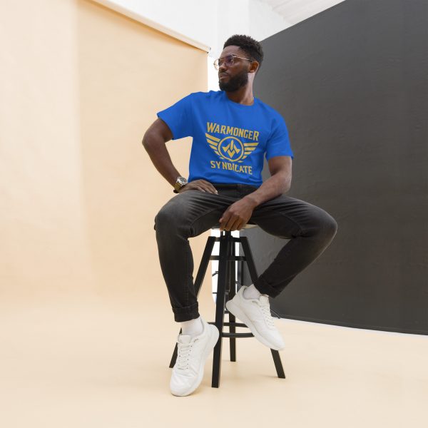 unisex-classic-tee-royal-front-6a54509633edc.jpg WMS Brand T-Shirt | Gold | Classic