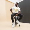 unisex-classic-tee-white-front-6a54509633f87.jpg WMS Brand T-Shirt | Gold | Classic